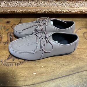 Angel Steps Dasher Womens Size 7 M Shoes Taupe Lace Up Comfort Stylish Trendy